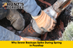 Why Sewer Backups Spike During Spring in Puyallup