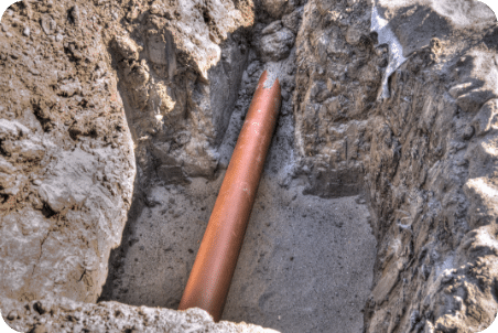 Pipe sagging